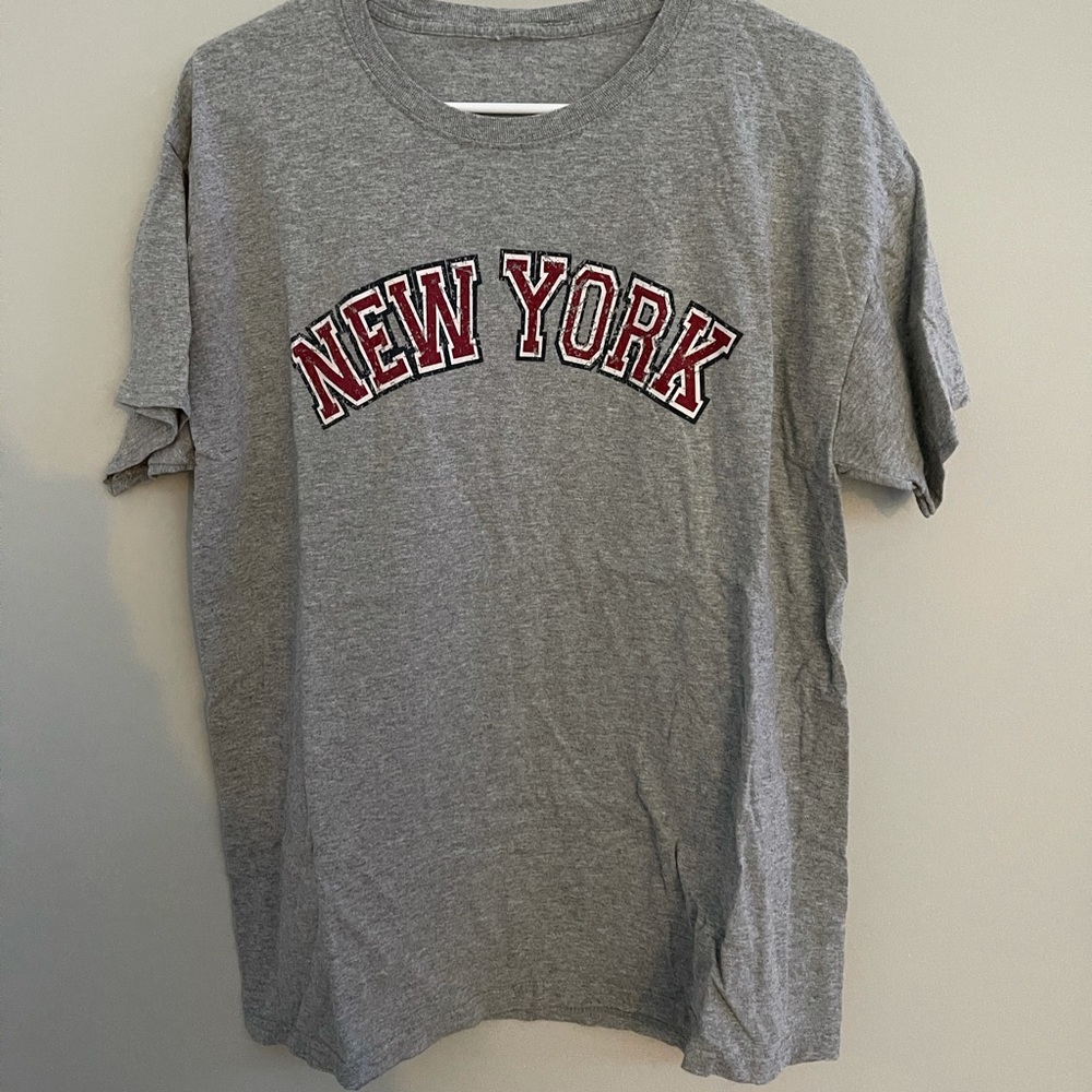Grey “NEW YORK” T-shirt